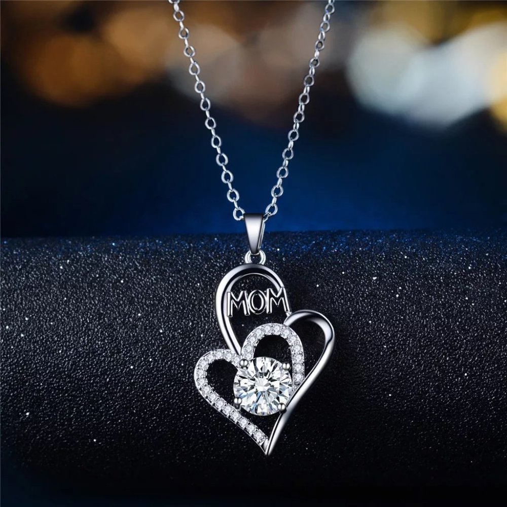 🌟HP🌟Beautiful “Mom” 925 Necklace - Picture 4 of 12